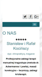 Mobile Screenshot of kocinski-kregoslup.pl